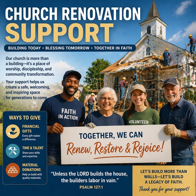 Church Renovation Support