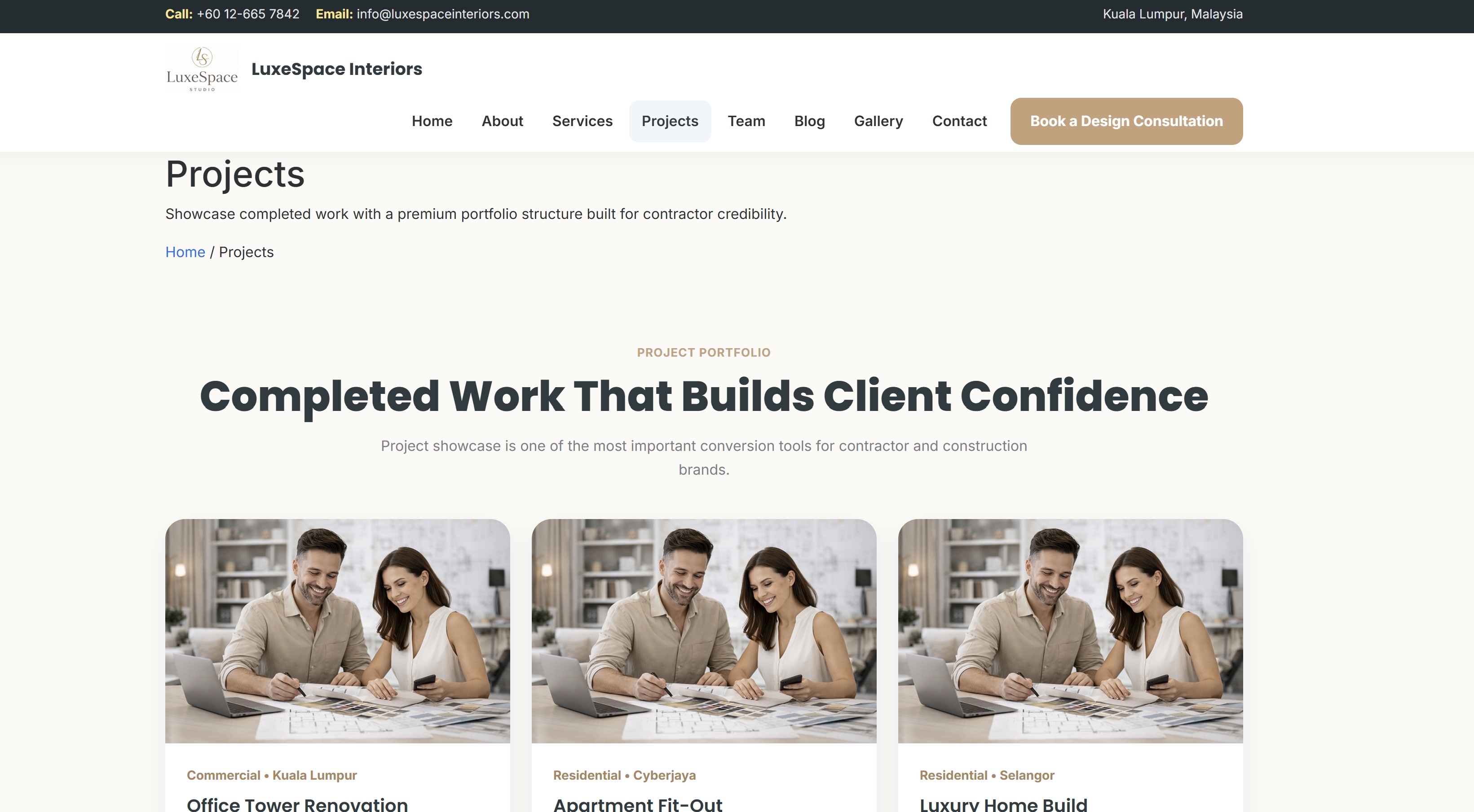 Projects Preview