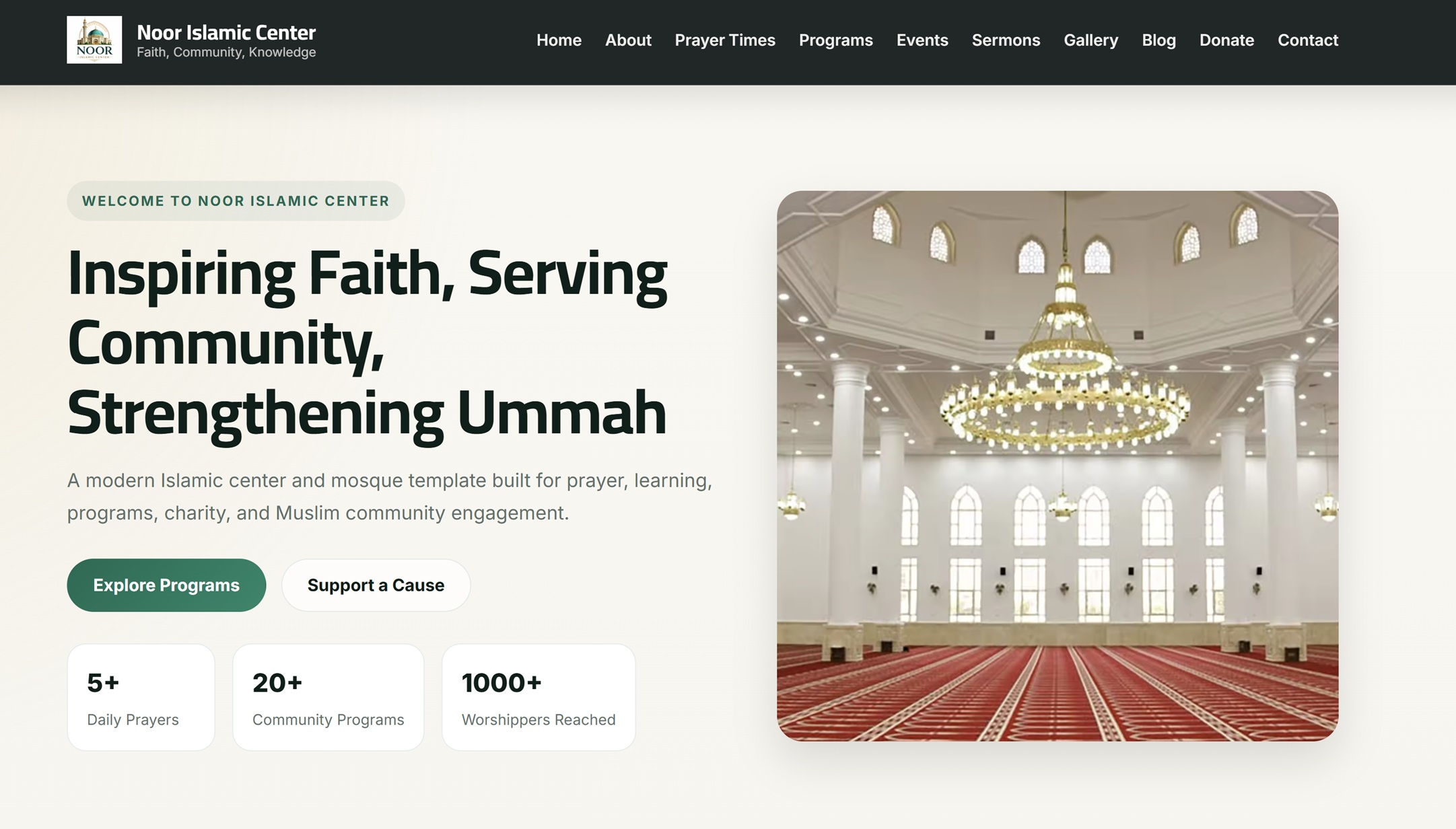 Homepage Preview